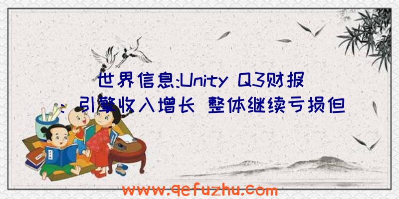 世界信息:Unity